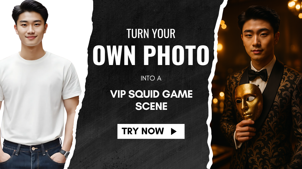 Turn Your Own Photo into a VIP Squid Game Scene